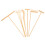 3Sets Bamboo Sand Rakes Mini Tea Set Decor Assorted Color 7
