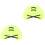 2Pcs Swimming Paddles Black Comfortable ABS for Technique Improvement 4