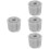4Pcs Silver Leaf Guards Gutter Downspout Filter Stainless Steel Mesh 8