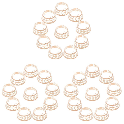 30Pcs Plastic Braided Hat Inner Support Rings for DIY Headwear 1