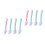 8Pcs Hanging Plastic Cleaning Brush with Long Handle for Shoes 6
