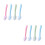8Pcs Hanging Plastic Cleaning Brush with Long Handle for Shoes 3