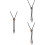 3Pcs Multi-Color Necklaces Adjustable Bolo Tie for Men Decor 6