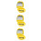 3Pcs Durable Yellow Retainer Case Ventilated Denture Storage Container 6