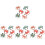 24Pcs Creative Simulation Crab Party Kid Toy Assorted Color Decoration 4
