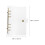 8Pcs PVC Clear Binder Covers for Notebooks and Document Protection 10