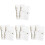8Pcs PVC Clear Binder Covers for Notebooks and Document Protection 4