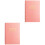 2Pcs Pink Work Plan Pad Notebook Academic Planner 2023 Study Scheduler 3