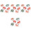 24Pcs Creative Simulation Crab Party Kid Toy Assorted Color Decoration 5