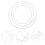 18Pcs Durable Iron Rings DIY Dreamcatcher Material Silver Hoops 9