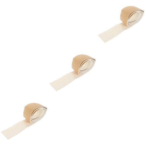3Pcs White Self Adhesive Baseboard Tape Thickened Wall Trim for DIY 2