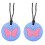 2St Zuigeling Teether Ketting Silicone Hemelsblauw Comfort Speelgoed 2