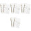 8Pcs PVC Clear Binder Covers for Notebooks and Document Protection 5