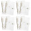 8Pcs PVC Clear Binder Covers for Notebooks and Document Protection 7