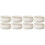 8Pcs White Ceramic Candy Containers Snack Holders for Home 4