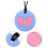 2St Zuigeling Teether Ketting Silicone Hemelsblauw Comfort Speelgoed 8