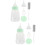 2Sets Compact Plastic Puppy and Kitten Feeding Bottles for Small Pets 9