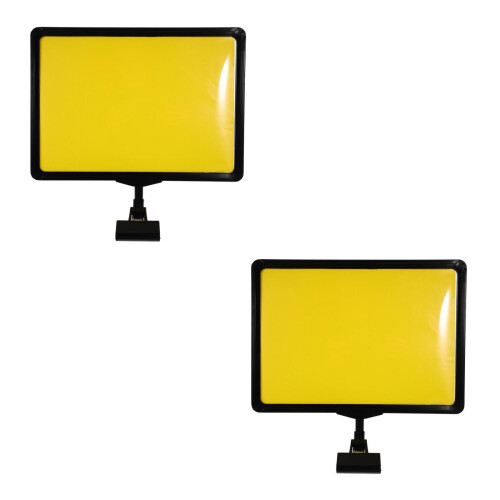 2St Gele Tafelkastje Prijsdisplay Stand Voor En 2