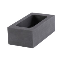3Pcs Black Graphite Non-Ferrous Metal Ingot Mold for Melting Casting