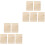 10Pcs Hard Wood Taekwondo Boards for Breaking Training 5