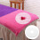 400Pcs Soft Non-Woven Face Massage Pillow Hole Covers for Spa 8