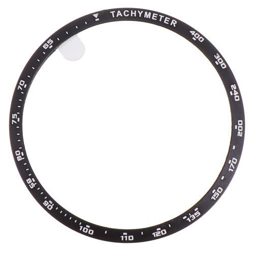 2Pcs Lightweight Aluminum Alloy Watch Protector Ring Black Case