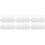 30Pcs White Sublimation Blank Keychains DIY Metal Density Board 6