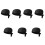 21Pc Black Chef Turban Hats for Kitchen Restaurant Professional Use 6