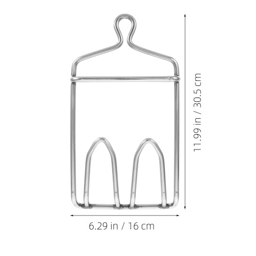 2Pcs Sturdy Stainless Steel Hook Slaughter Chicken Hanging Accessory 1
