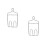 2Pcs Sturdy Stainless Steel Hook Slaughter Chicken Hanging Accessory 8