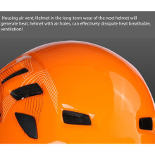Heavy Duty Safety Helmet with Impact Protection Chin Pad for Climbing & Cycling