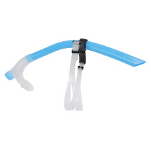 Eco-Friendly Silicone Sky Blue Snorkel for Snorkeling and Diving