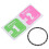 2Pcs Lightweight Aluminum Alloy Watch Protector Ring Black Case 9