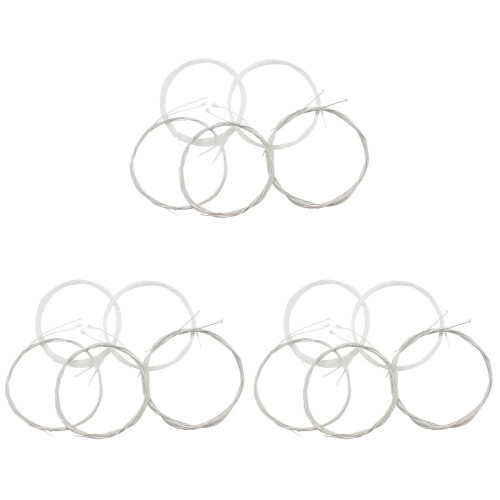 15Pcs White Nylon Oud Strings Arabic Silver Copper Tone 1