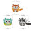 48Pcs Assorted Color Cupcake Holder Cups Paper DIY Cake Decoration Set 2