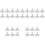 30Pcs Lightweight Golfs Tees Holder White for Golfers Practice 3