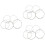 15Pcs White Nylon Oud Strings Arabic Silver Copper Tone 5