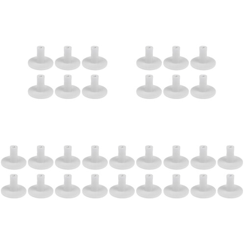 30Pcs Lightweight Golfs Tees Holder White for Golfers Practice 1