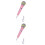 2Pcs Electronic Musical Tool Kid Microphone Educational Toy Pink Color 5