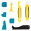24Pcs Assorted Color Sealant Glue Spatula Durable Removal Tool 1