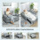Homcom HOMCOM 2 Seater Sofa Bed, 3-in-1 Sleeper Sofa with Adjustable Backrest 4