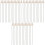 150Pcs Silver Metal Wire Clips for Photo Note Display 3
