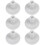 30Pcs Lightweight Golfs Tees Holder White for Golfers Practice 1