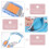 4Sets Blue Toddler Harness with Backpack Leash Reflective for Kids 6