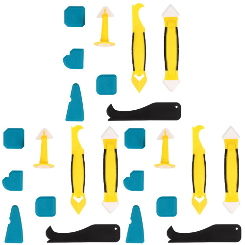 24Pcs Assorted Color Sealant Glue Spatula Durable Removal Tool 1