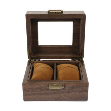 3Pcs Retro Style Wood Watch Storage Box for Men Lightweight Use