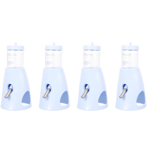 4Pcs Practical Hamster Water Feeder Standing Bottle for Pet Use 1