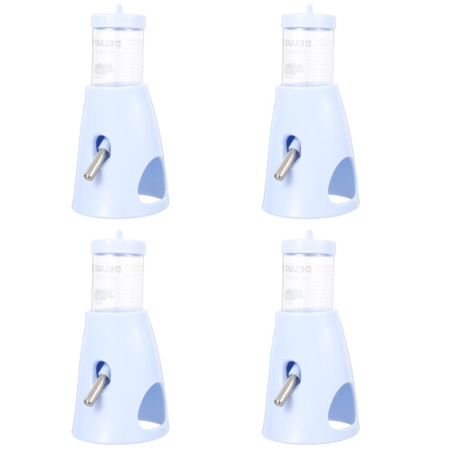 4Pcs Practical Hamster Water Feeder Standing Bottle for Pet Use 2