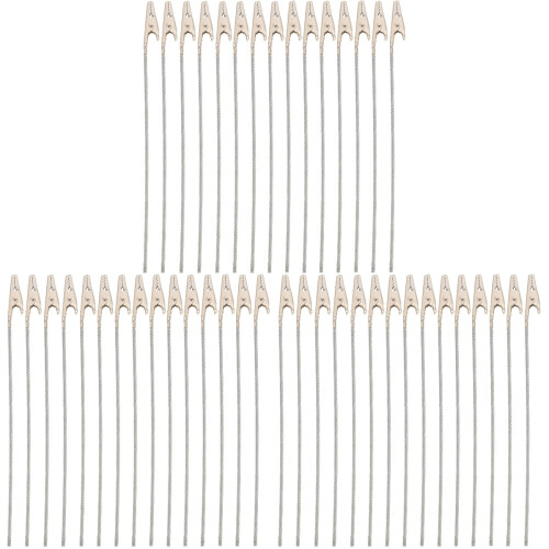150Pcs Silver Metal Wire Clips for Photo Note Display 1