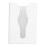 3Pcs White ABS Tissue Storage Box No-Punch Design for Kitchen Bathroom 2